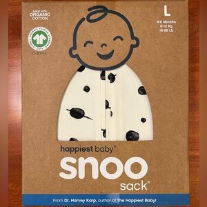 🆕NWT Happiest Baby Snoo Organic Sleep Sack- Planets (Large; 18-26 lb; 4-6 month)